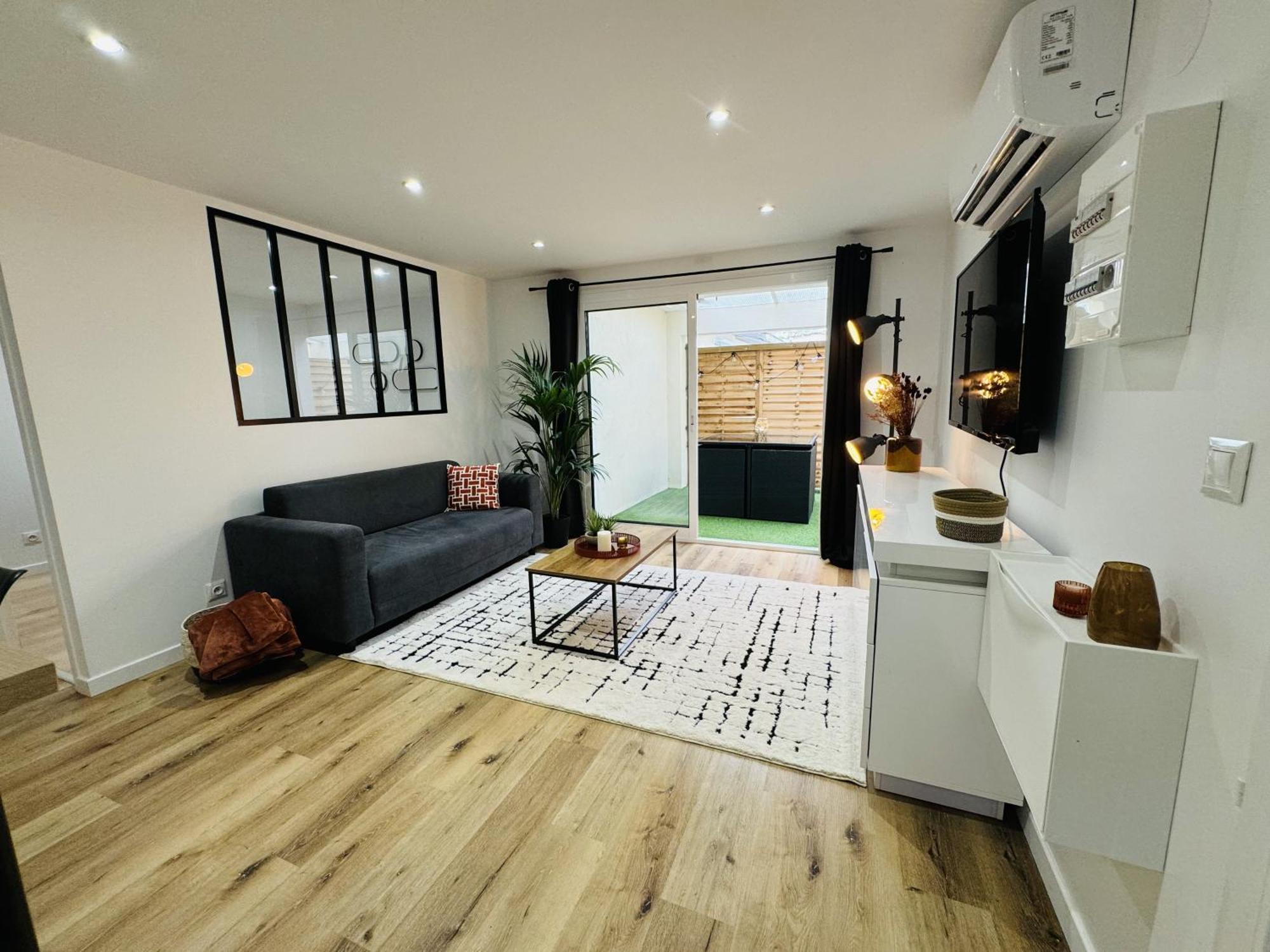 Le Bel Aire - Terrasse - Wifi Apartment Begles Exterior photo